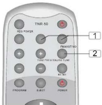 TNR-5D RDG POWER FMA/STIMO TUNE/PRESERTAUTO TUNE REMO PROGRAM ELECT POWER 1 2