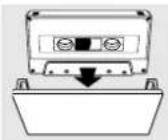 PHILIPS FWC115 - Plaatsen van een cassette - 1