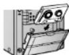 SHARP XL-HP434H - ■Cassetteweergave - 2
