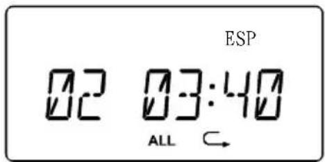 ESP 02 03:40 ALL C→