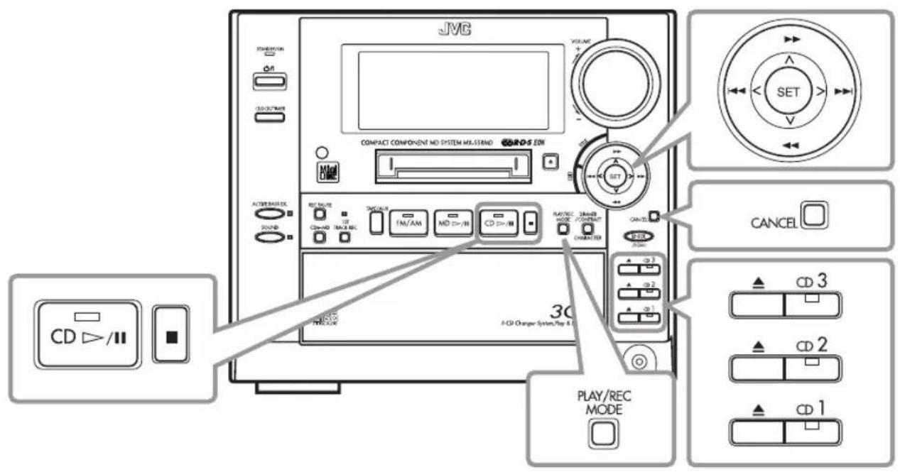 JVC CA-MXS5 - Meer informatie over de EON-functie - 1