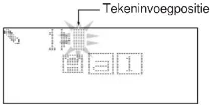 Tekeninvoegpositie B1 B2 B3 B4 B5 B6 B7 B8 B9 B10