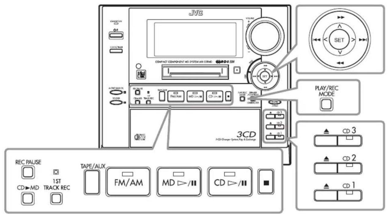JVC CA-MXS5 - ALLEEN op de eenheid: - 2