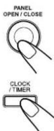 JVC CA-MXJ750R - Druk op CLOCK/TIMER. - 1