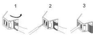 Hiteker HCD-220 - Aansluiten van de AM loop antenne: - 1
