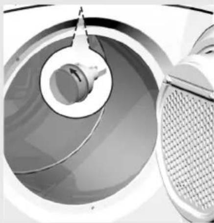 SMEG DRY73CS - Het verwisselen van het lampje - 1