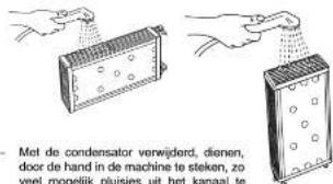 White Knight CL 765 - REINIGEN VAN CONDENSATOR - 1