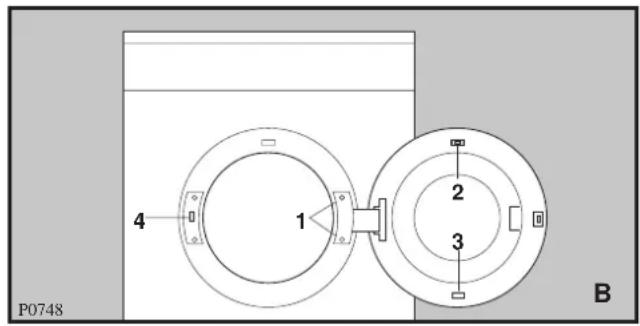 Zanussi-Electrolux TDS 362 T - Deze wijziging mag uitsluitend door een daartoe bevoegd persoon uitgevoerd worden. - 2