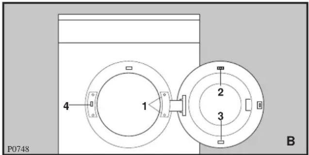 Zanussi-Electrolux TDS 463 E - Deze wijziging mag uitsluitend door een daartoe bevoegd persoon uitgevoerd worden. - 2