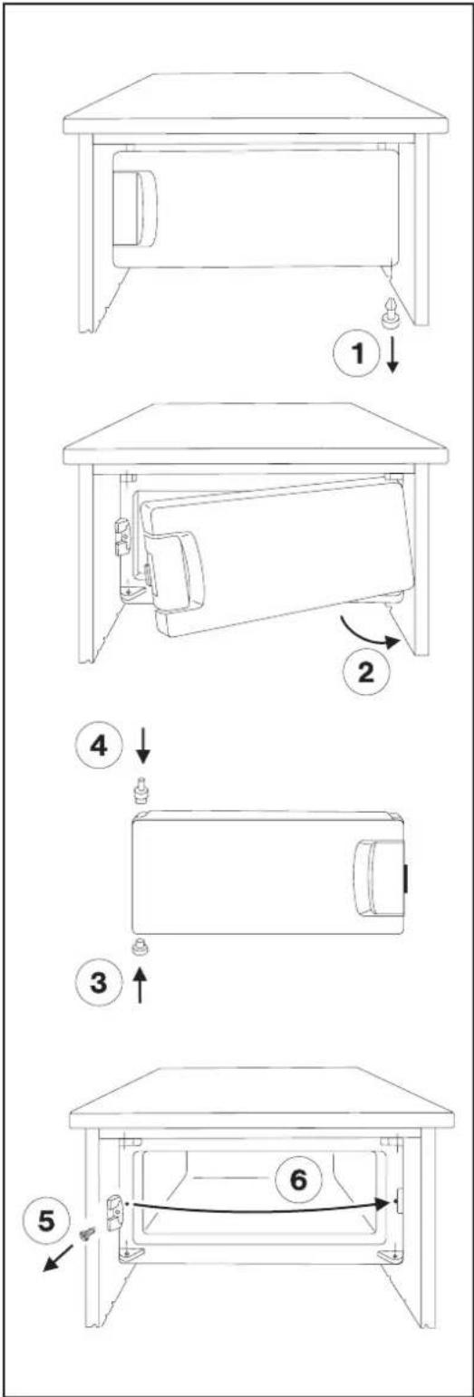 FRIGIDAIRE RT 154 S - vriesvak omzetten - 1