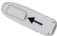 TANGENT CDP-50 - Batterijen plaatsen - 1