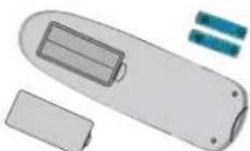 TANGENT CDP-50 - Batterijen plaatsen - 2