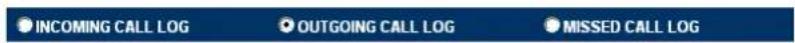 THOMSON SpeedTouch 190 - Call Logs (Oproeplogboeken) - 2