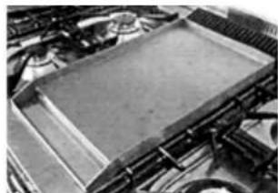 BORETTI PFGK120IX - Aanwijzingen voor het gebruik van de gasbakplaat (fig. 1) WERKINGSTABEL (fig. 3) - 3