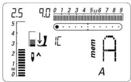 2.5 9.0 0 1 2 3 4 5 6 7 8 9 5 4 3 2 1 0 ↓ ↑ IC mem A A