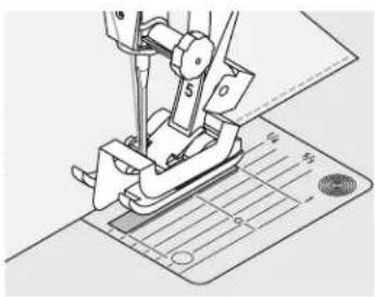 BERNINA Aurora 440QE - Randen smal doorstikken - 1