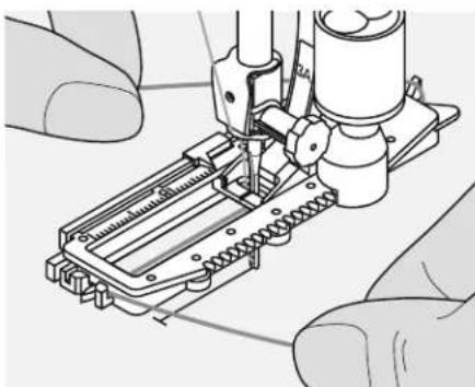 BERNINA Aurora 440QE - Ideaal materiaal voor vuldraden - 1