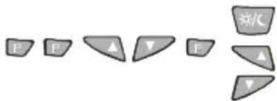 F F ▲ ▼ F □/C ▲ ▼