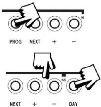 PROG NEXT + - NEXT + - DAY