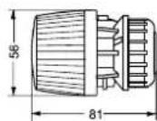 DANFOSS RA 2982 - Maatschetsen - 1