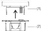 JUNG TRDME231 - Montageplants - 2