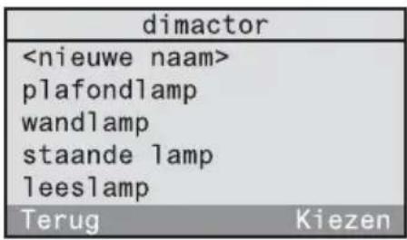 dimactor plafondlamp wandlamp staande lamp leeslamp Terug Kiezen