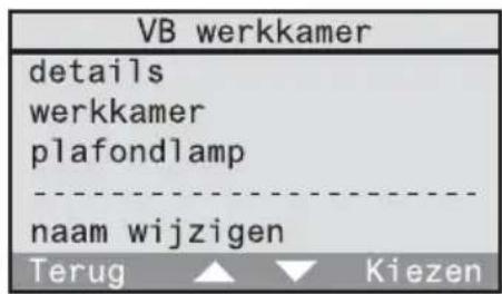 VB werkkamer details werkkamer plafondlamp naam wijzigen Terug ▲ ▼ Kiezen
