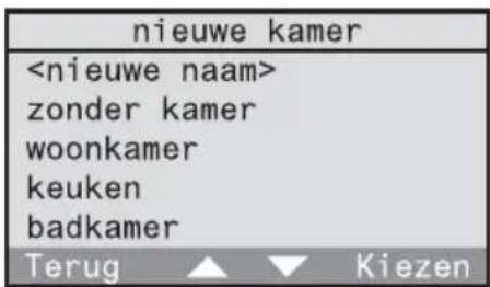 nieuwe kamer zonder kamer woonkamer keuken badkamer Terug ▲ ▼ Kiezen