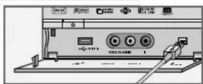 GRUNDIG GDR 5550 HDD - Camerarecorder aansluiten - 2