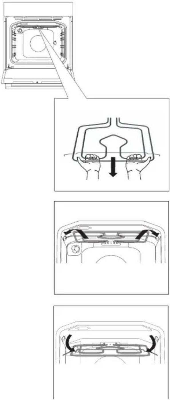 GORENJE BO658A31XG - REINIGING VAN DE BOVENWAND VNA DE OVEN - 1