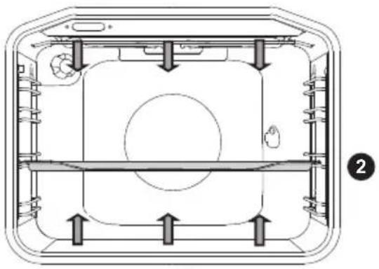 GORENJE BO613E01XK - BOVEN- EN ONDERELEMENT - 2