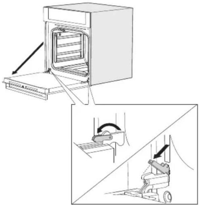 GORENJE BO613E01XK - VERWIJDEREN EN PLAATSEN VAN DE OVENDEUR - 2