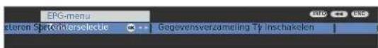 LOEWE Xelos A 37 Full HD 100 DR - EPG-menu starten - 2