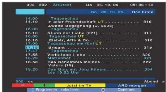 LOEWE Xelos A 37 Full HD 100 DR - Timeropnamen programmeren via Teletekst - 1