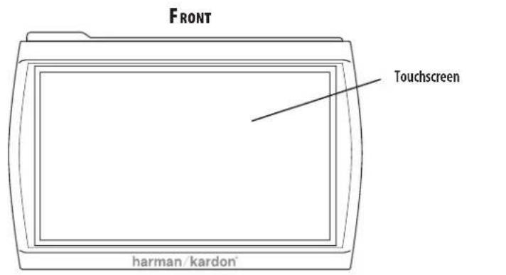 FRONT Touchscreen harman / kardon