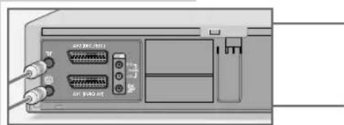 GRUNDIG Xeria GV 6263 - GRUNDIG VCR-SAT-module en tele- visietoestel aansluiten - 3