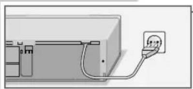 GRUNDIG Xeria GV 6263 - Huisantenne of kabelaansluiting en televisietoestel aansluiten - 3