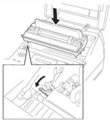 TOSHIBA TF610 - Procescartridge plaatsen - 1
