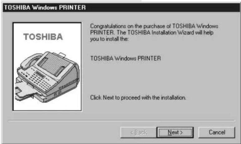 TOSHIBA TF610 - Het faxapparaat gebruiken als PC printer - 1