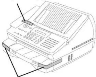 TOSHIBA TF610 - Verwijder de transportbeveiligingen: - 1