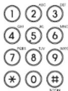 TOSHIBA E-studio170f - Een accountcode invoeren - 1