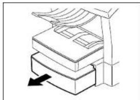 TOSHIBA E-studio170f - Plaatsing papier (optionele papierlade) - 1