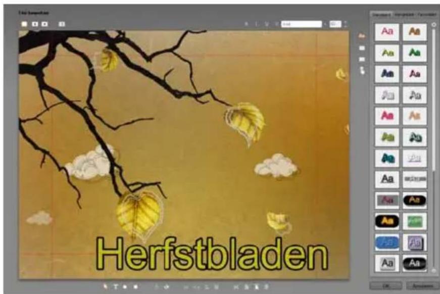 Herfstbladen