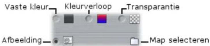 Vaste kleur Kleurverloop Transparantie Afbeelding Map selecteren