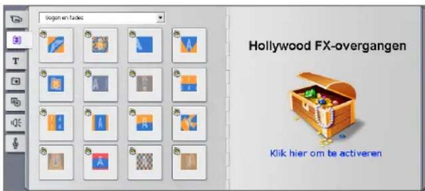 Vogon en faldes Hollywood FX-overgangen Klik hier om be activeren