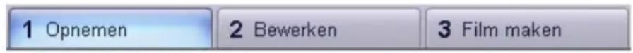 1 Opnemen 2 Bewerken 3 Film maken