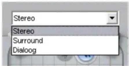 Stereo Stereo Surround Dialog