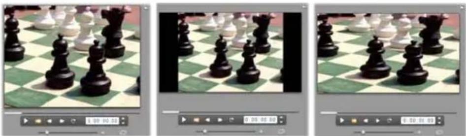 PINNACLE Studio 14 - Hoogte-/breedteverhoudingen van video - 1