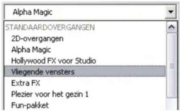 Alpha Magic STANDAARDOVERGANGEN 2D-overgangen Alpha Magic Hollywood FX voor Studio Vliegende vensters Extra FX Plezier voor het gezin 1 Fun-pakket