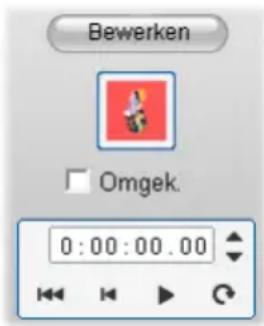 Bewerken Omgek. 0:00:00.00